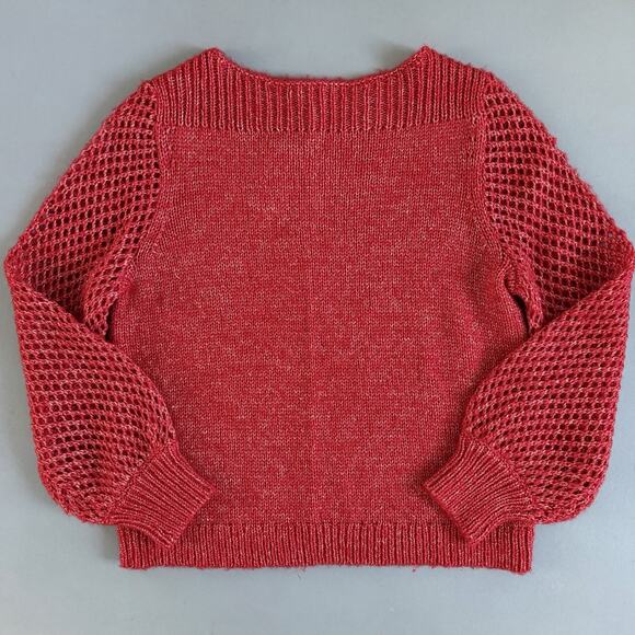 Tommy Bahama Red Crew Neck Sweater - Picture 5 of 7